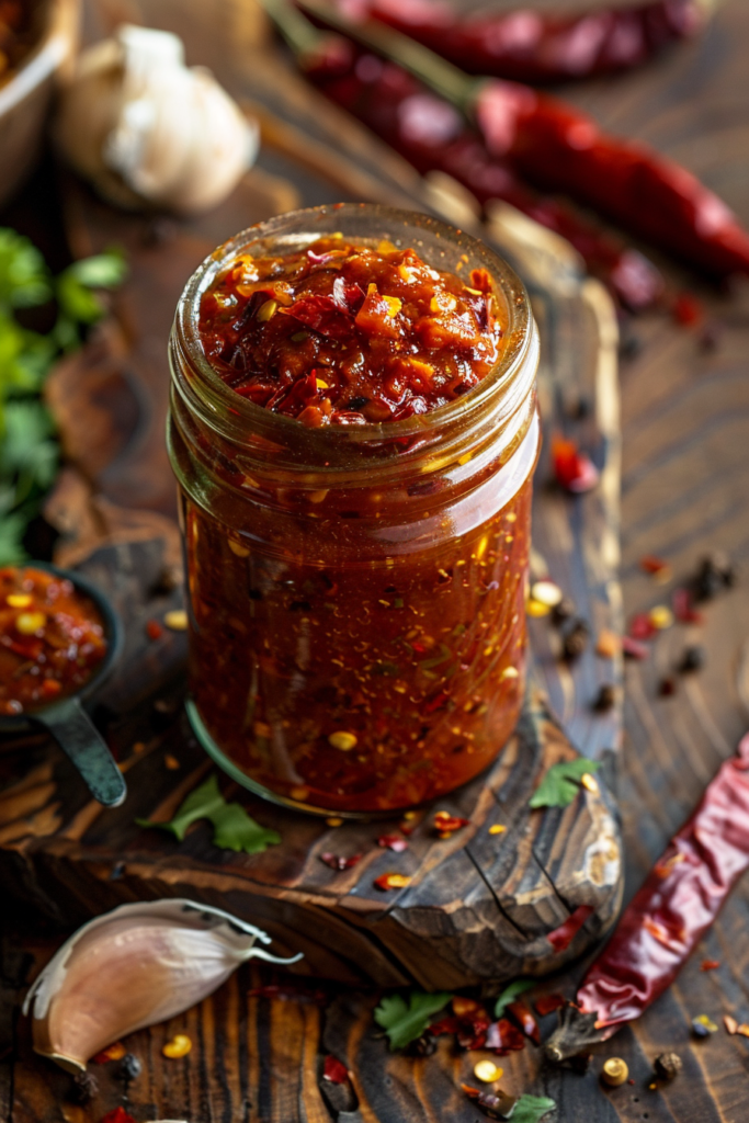 Mexican Hot Sauce: The Ultimate Guide to Authentic Flavor and Recipes 10 Authentic Mexican hot sauce dripping from spoon into jar