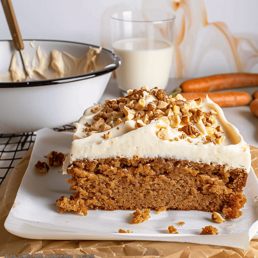 gluten free carrot cake recipe with cream cheese frosting