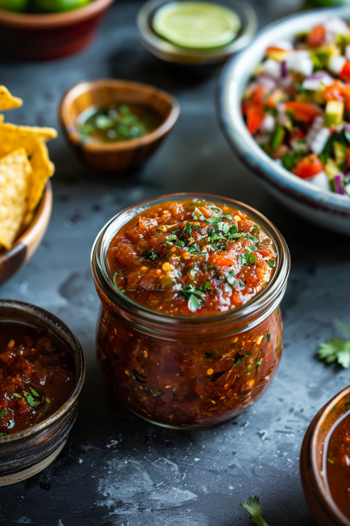 Mexican Hot Sauce: The Ultimate Guide to Authentic Flavor and Recipes 14 Thick homemade Mexican hot sauce served with tacos