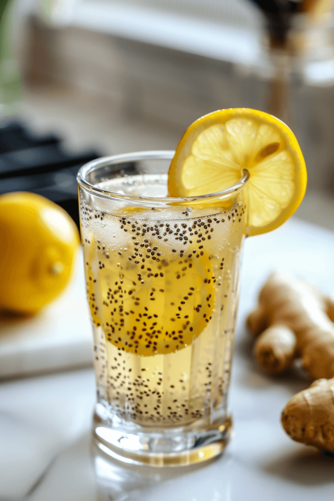 The Only Natural Zepbound Recipe You Need for Fast Results 8 Making the natural Zepbound recipe with chia seeds and lemon water