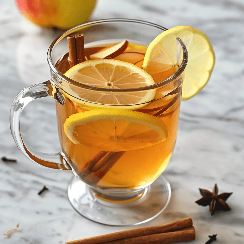apple peel recipe for weight loss detox tea in glass cup