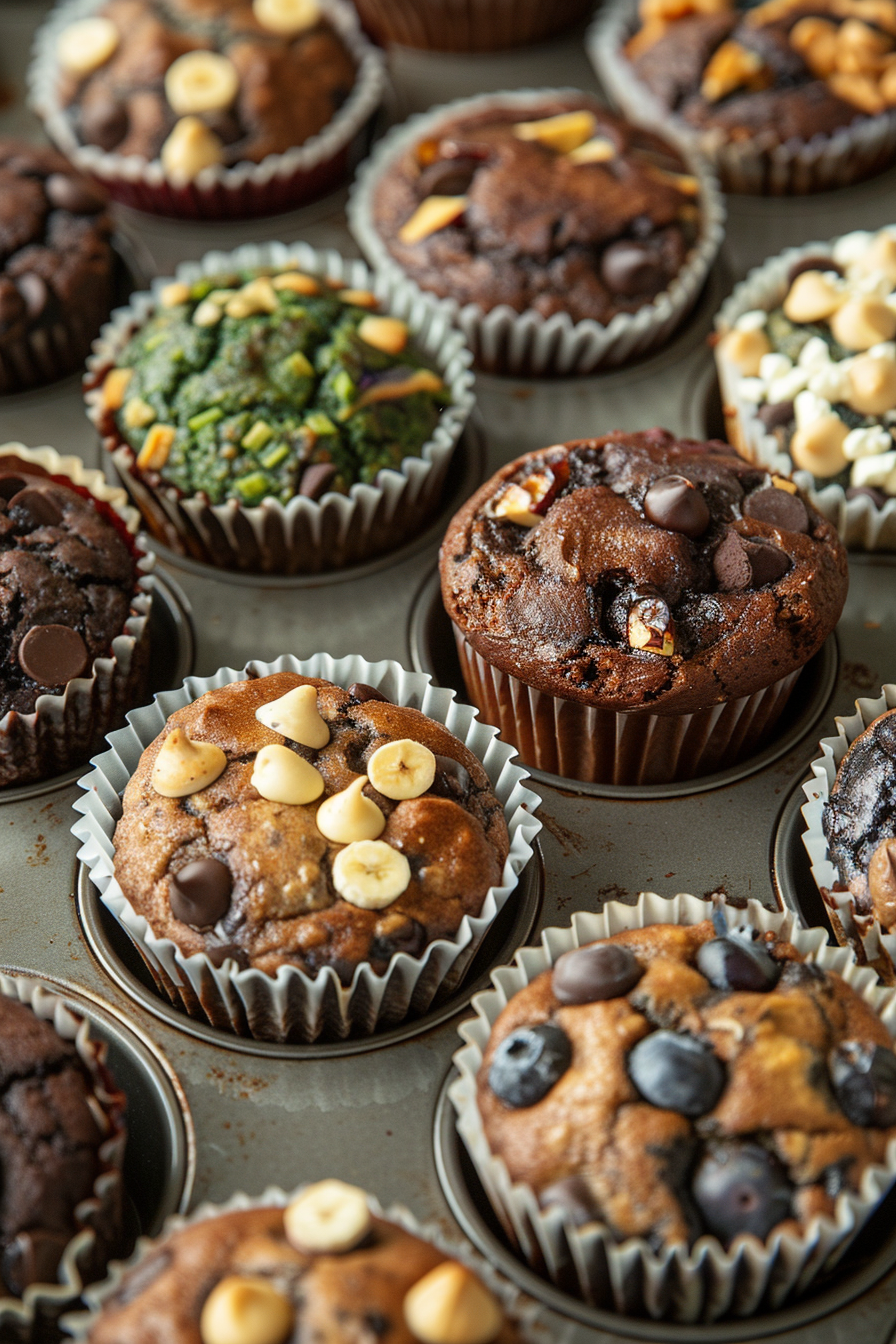 Protein Muffins: The Best 5-Ingredient Recipe for Guilt-Free Gains 10 assorted protein muffins variations