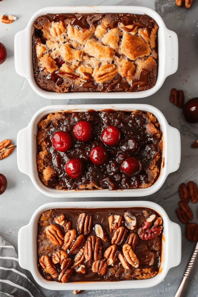 Pecan Pie Dump Cake: The Irresistibly Easy Dessert You’ll Crave Again and Again 8 Three popular dump cake flavors including pecan pie