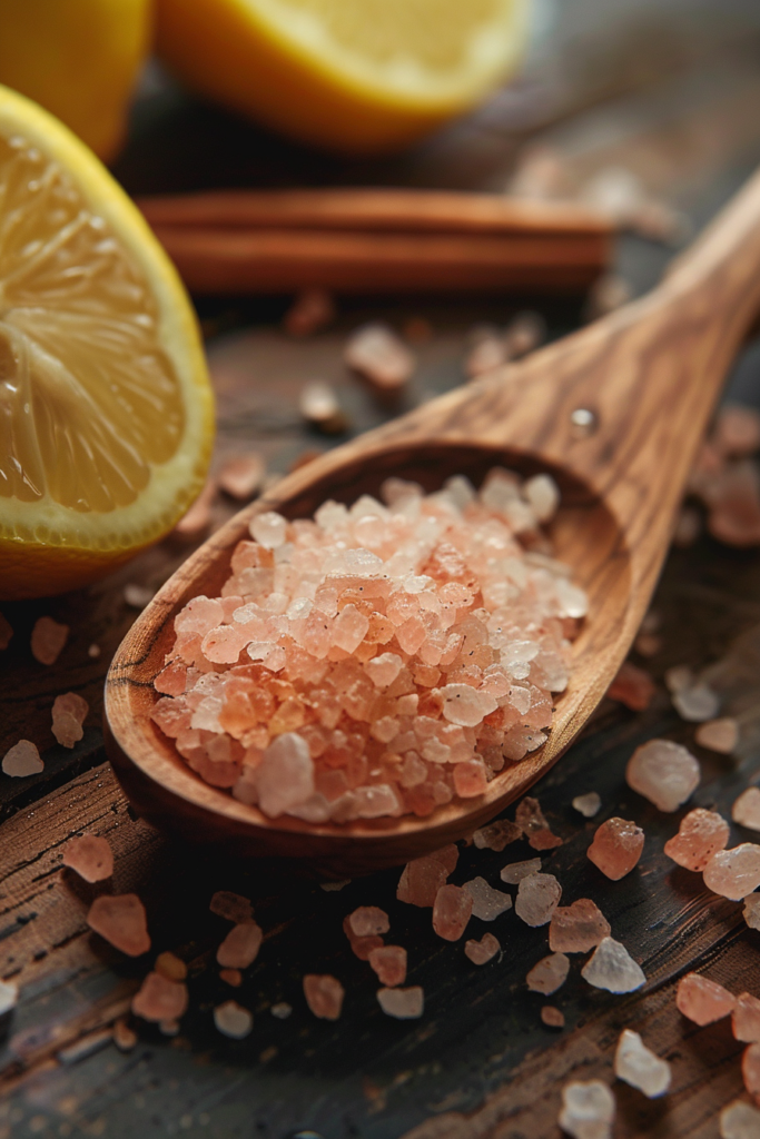 Himalayan pink salt for pink salt and ice recipe