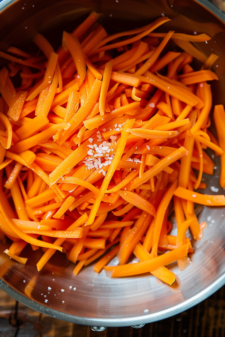 Korean Carrot Salad – The Zesty, Crunchy Classic You’ll Want Every Week 8 julienned carrots korean salad