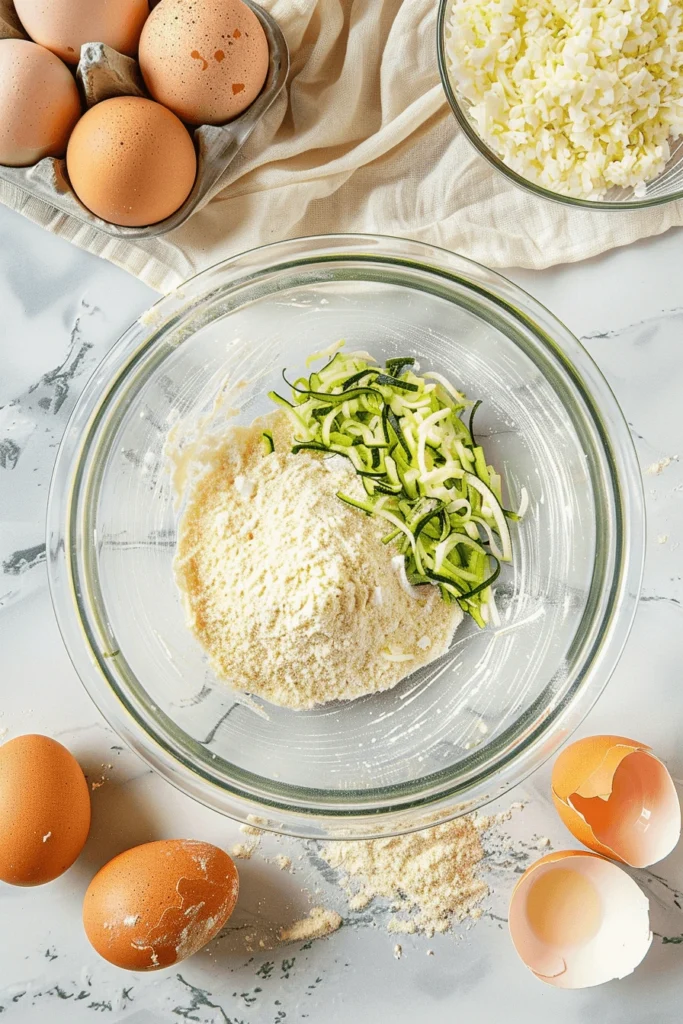 Keto Zucchini Bread: How To Bake The Perfect Low-Carb Loaf 6 Mixing ingredients for keto zucchini bread