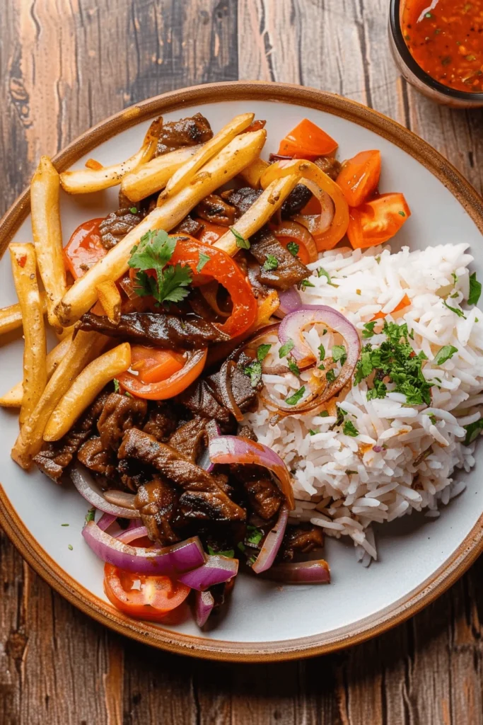 Peruvian Food Recipes: Bold, Authentic Dishes You’ll Love Making 6 lomo saltado dish close-up – peruvian food recipes