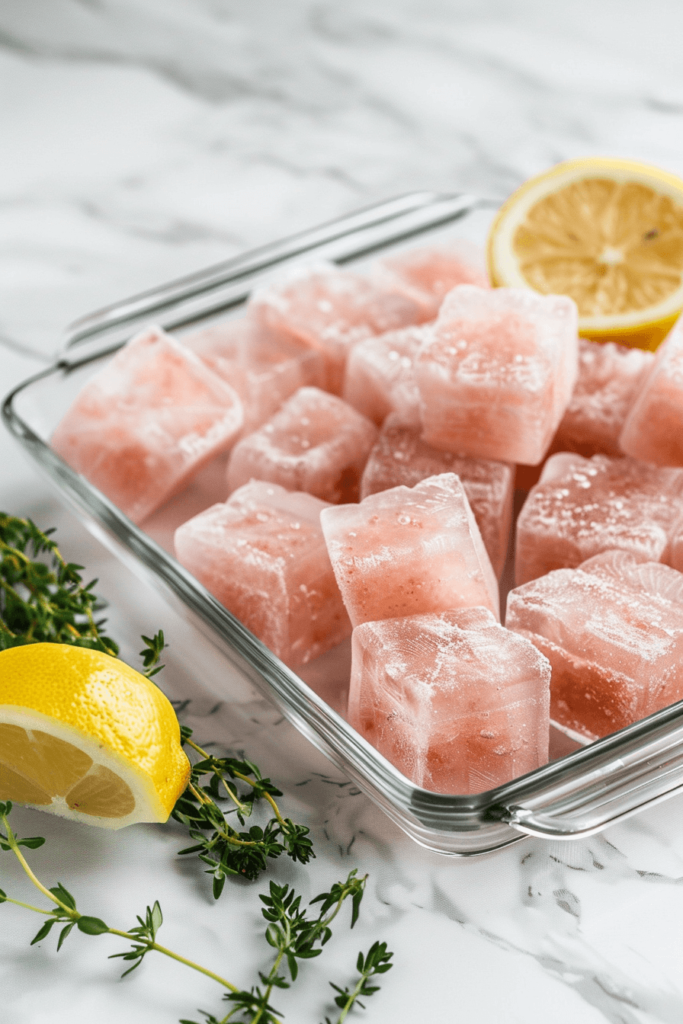Japanese Pink Salt Trick: Weird, Simple, and Surprisingly Effective 8 pink salt ice cubes for the japanese pink salt trick