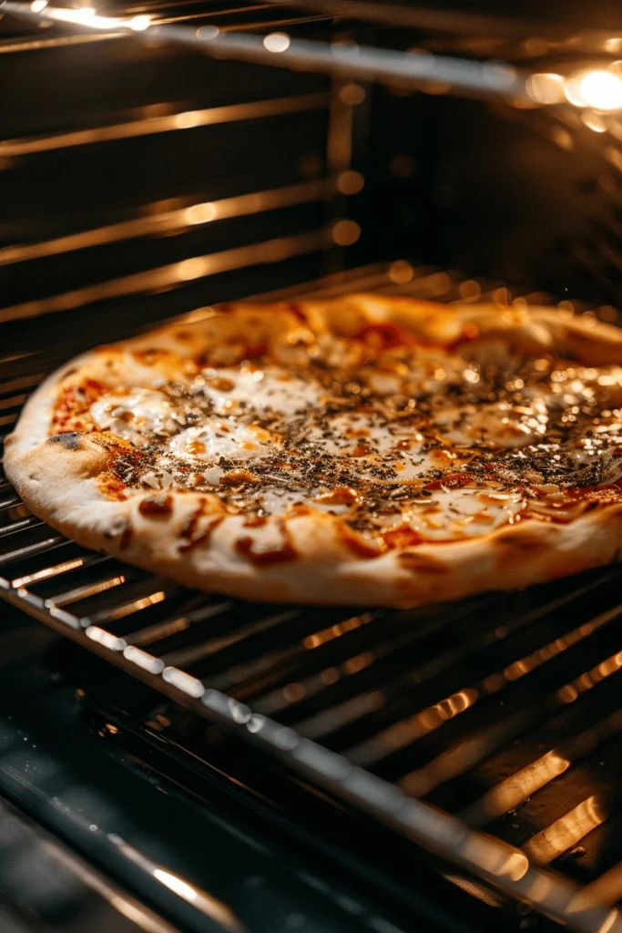 Pre-baking pizza base gluten free