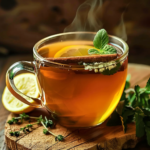 Costa Rican Tea Recipe: The Best Healthy Brew for Weight Loss 6 Hot Costa Rican Tea Recipe served in a glass cup with herbs and chamomile