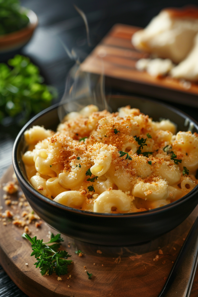 Gouda Mac and Cheese: The Creamiest Twist on a Classic Favorite 7 Creamy homemade gouda mac and cheese topped with golden breadcrumbs