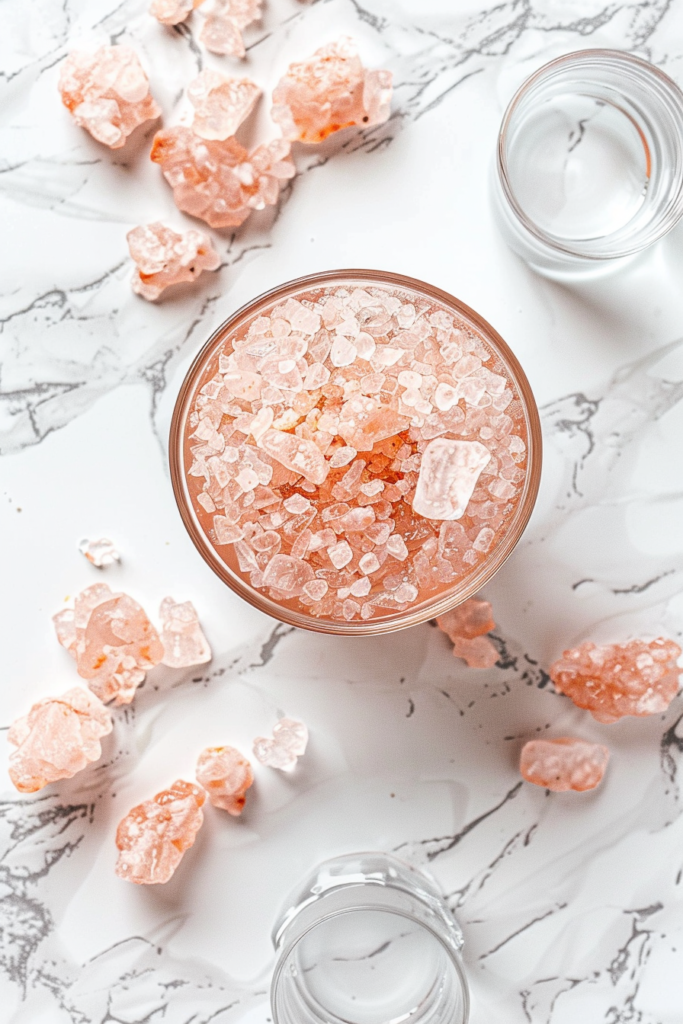 japanese pink salt recipe health benefits infographic