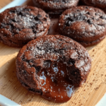 How to Make Gooey Lava Cookies – Irresistible Molten Chocolate Cookies 7 Gooey lava cookies with molten chocolate center