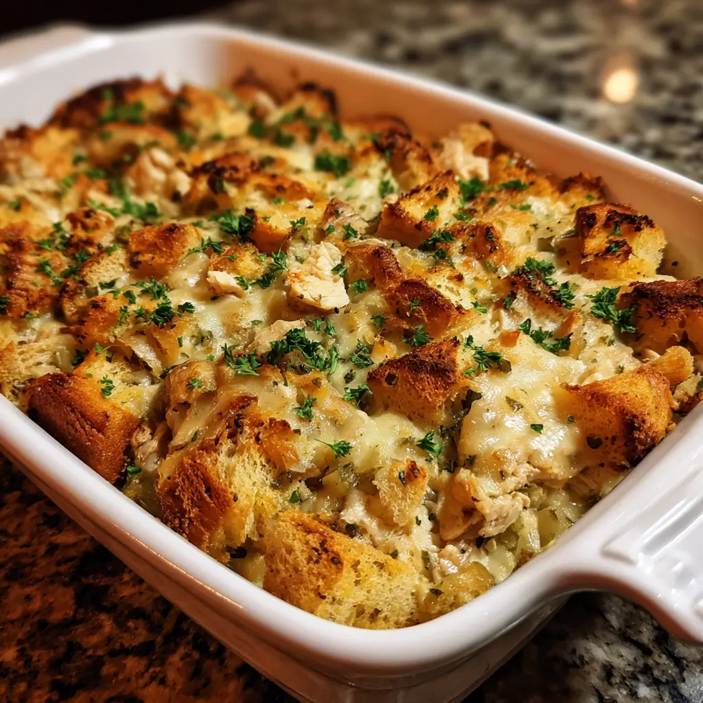 Chicken & Stuffing Bake Recipe