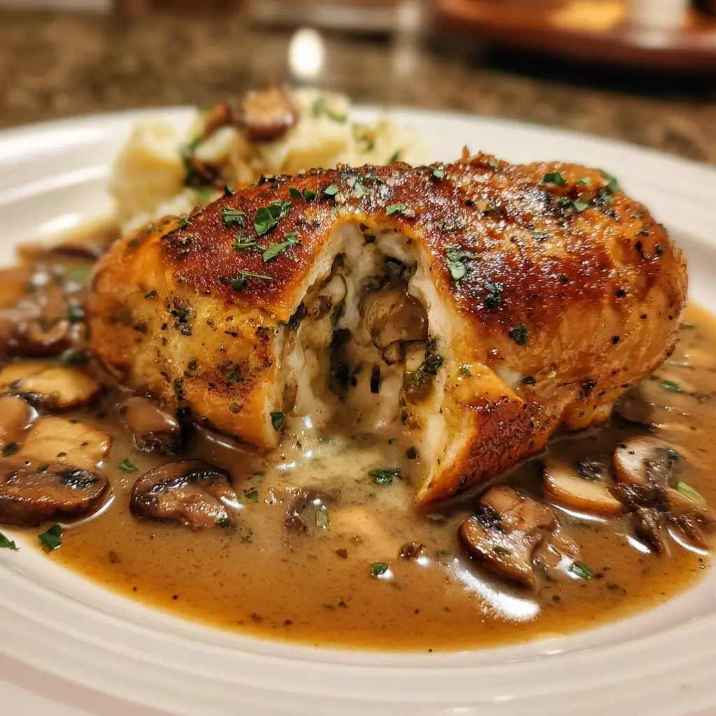 Stuffed Chicken Marsala – A Cozy, Flavorful Classic