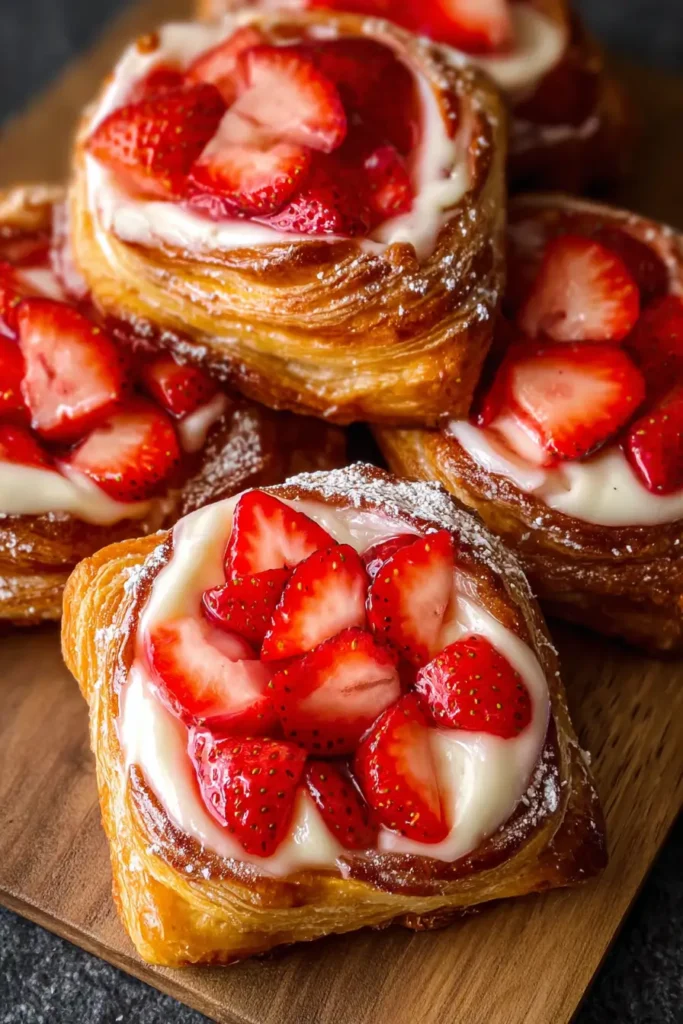 Strawberry Danish with Cream Cheese