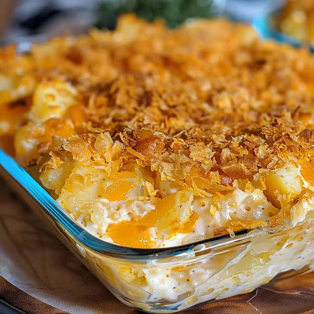 Cheesy Funeral Potatoes – The Ultimate Comfort Dish Everyone Will Love