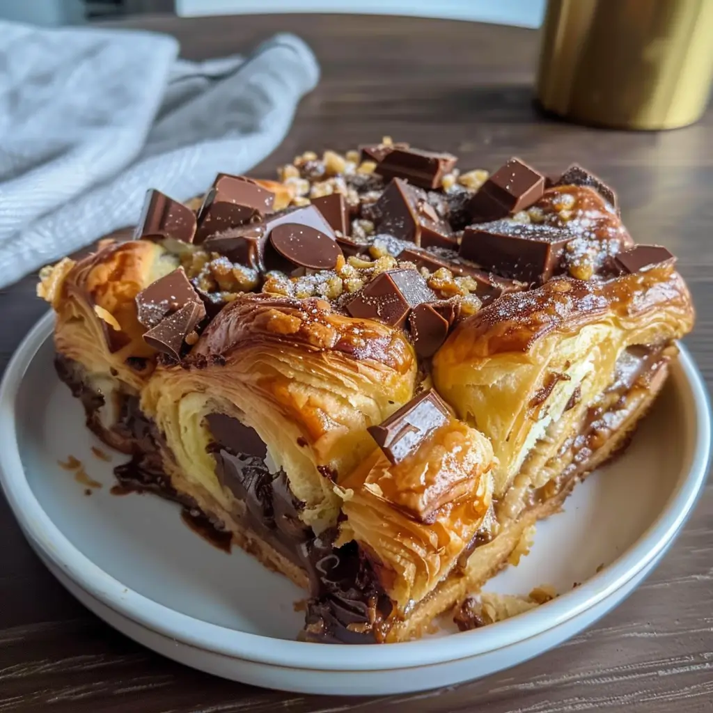 Chocolate Croissant Breakfast Bake – Cozy Sweet Morning Favorite