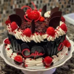 Easy Pisces baby cake decorated in soft pastel colors