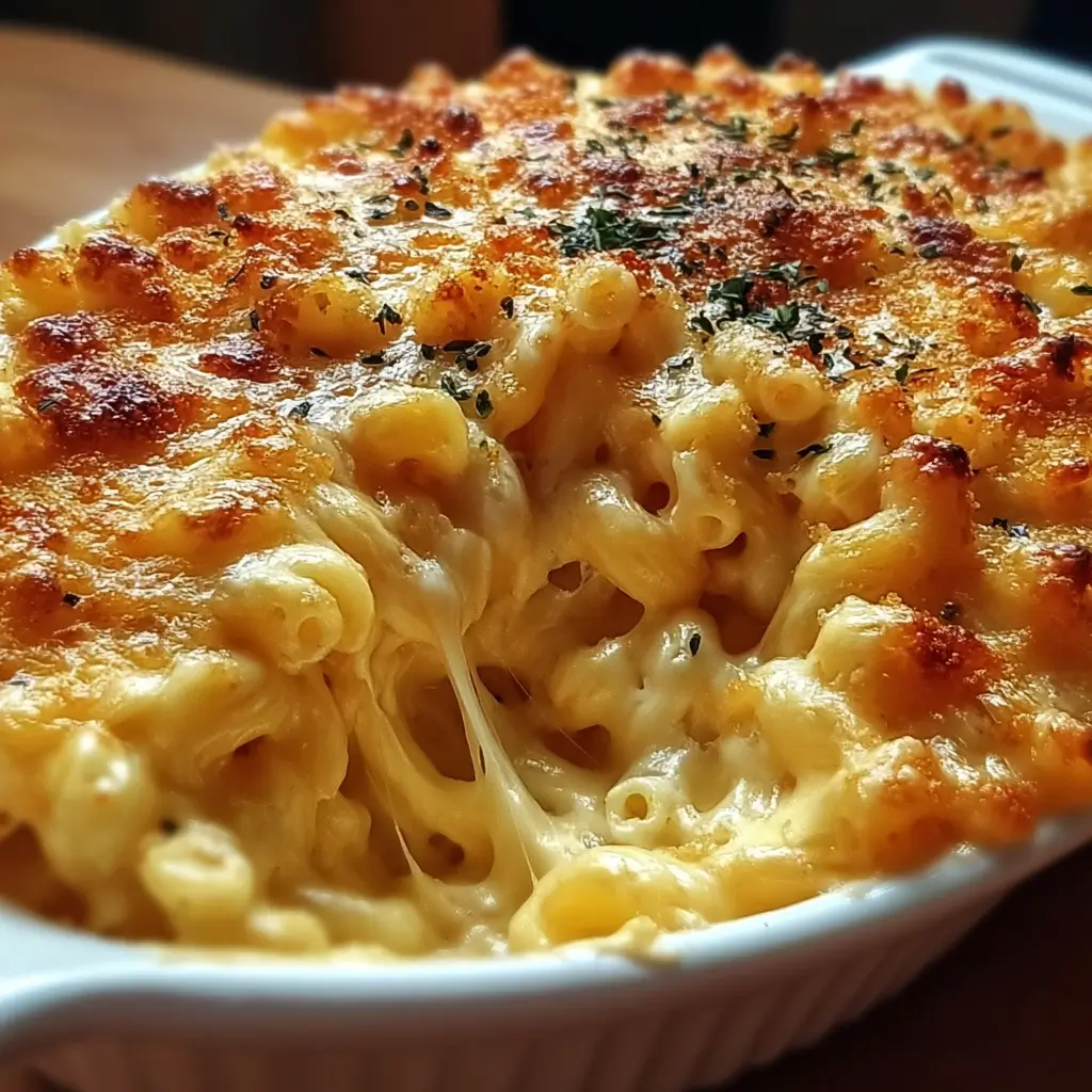 Gourmet Baked Mac and Cheese With a Crunch for the Best Comfort Dinner