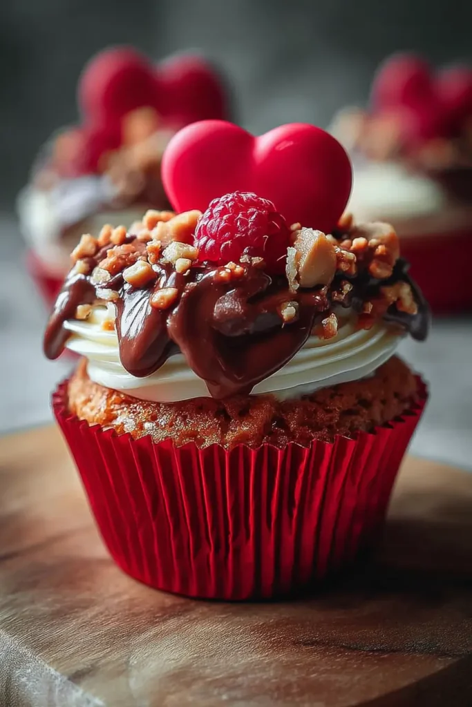 Heartfelt Cupcake Harmony Recipe for Soft and Cozy Homemade Cupcakes 6 Frosted Heartfelt Cupcake Harmony cupcakes on a platter