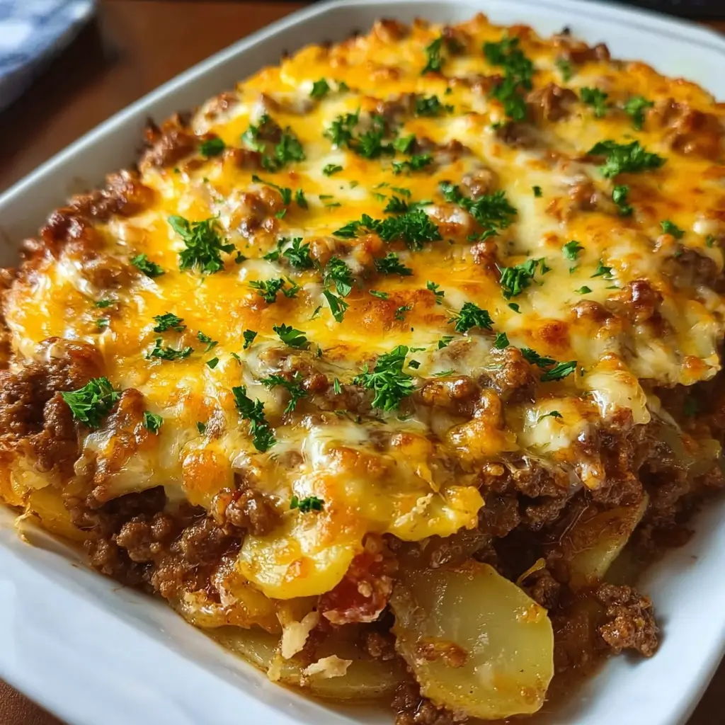 Hobo Casserole Ground Beef Recipe – Easy & Comforting Family Dinner