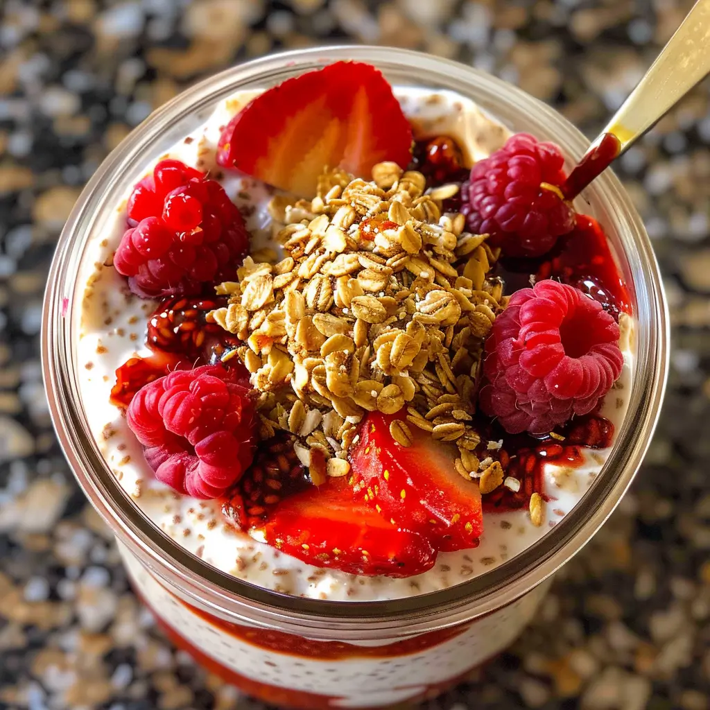 Strawberry Cheesecake Overnight Oats: A Sweet and Simple Breakfast Treat