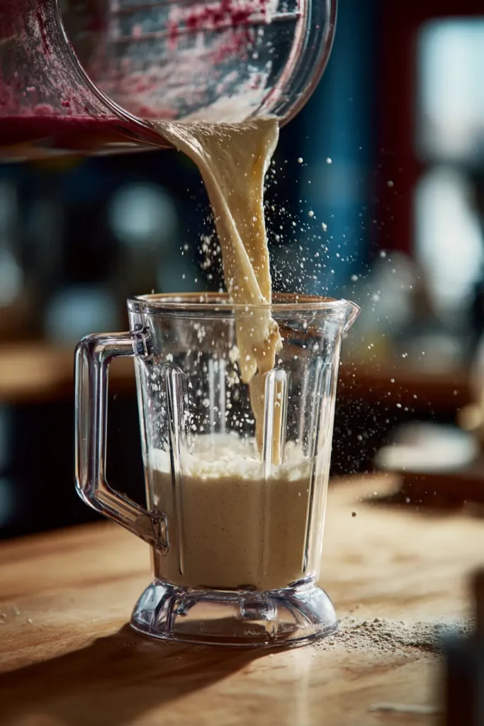 Sweet Cherry Almond Flaxseed Smoothie for a Cozy, Healthy Boost 5 Step-by-step blending process for the Sweet Cherry Almond Flaxseed Smoothie