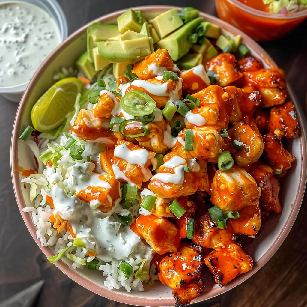 Buffalo Chicken Bowls – Easy, Cozy, Flavor-Packed Dinner Everyone Loves