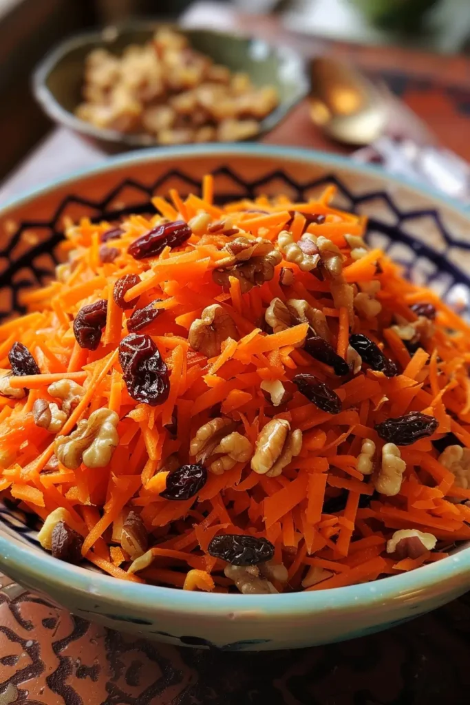 Carrot Apple Salad: Fresh, Crunchy, and Perfectly Balanced 4 Carrot Apple Salad served in a bowl ready to eat