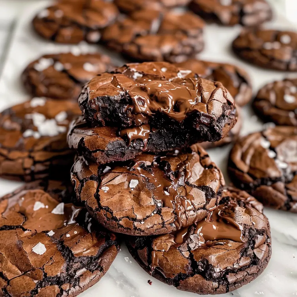 Chocolate Brownie Cookies : Fudgy, Chewy, and Irresistible