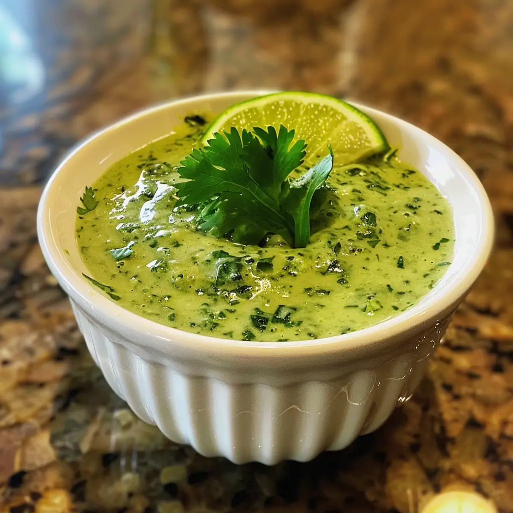 Creamy Cilantro Lime Sauce for Tacos – Fresh, Zesty, and Easy
