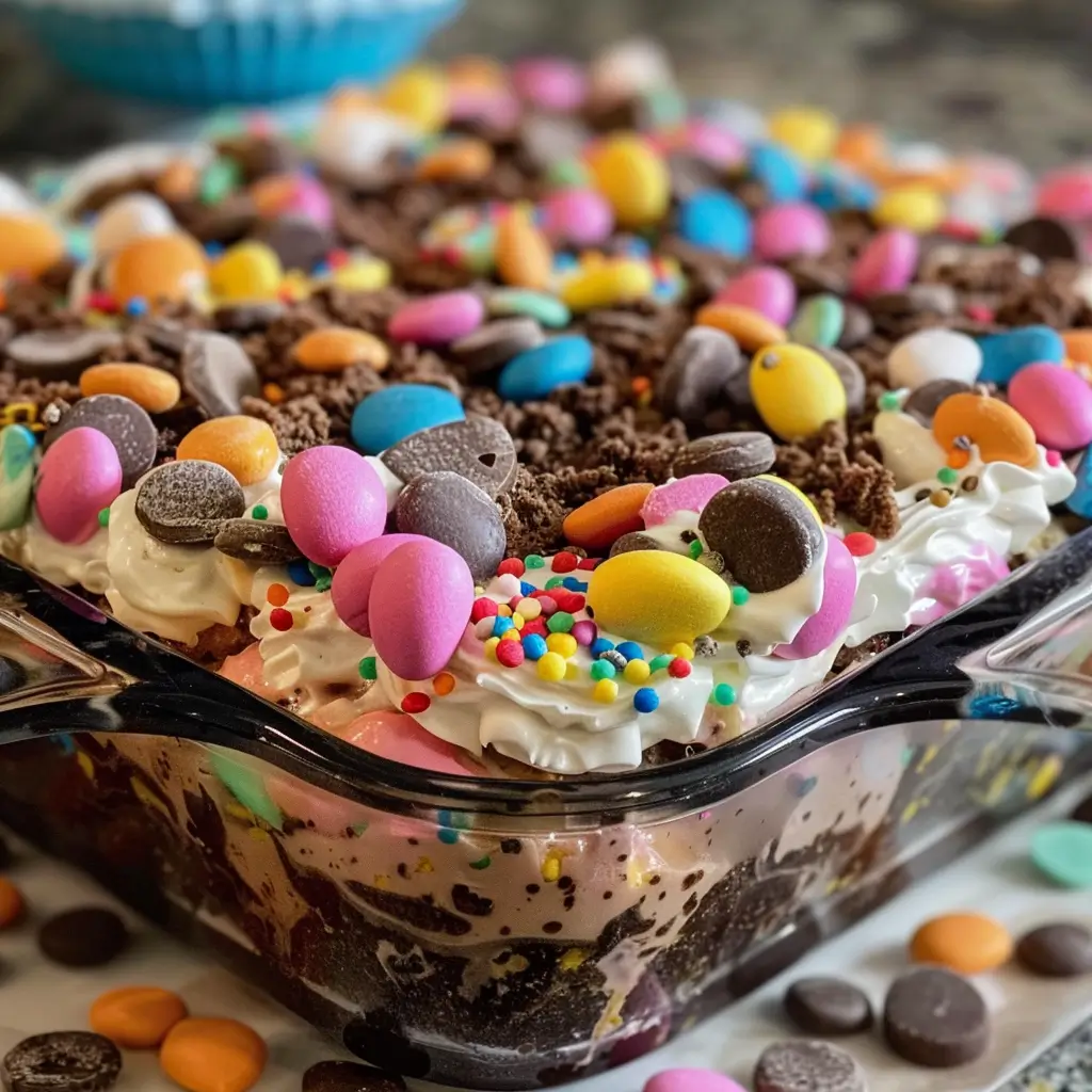 Easter Dirt Cake Casserole – Easy, Fun & Delicious Dessert