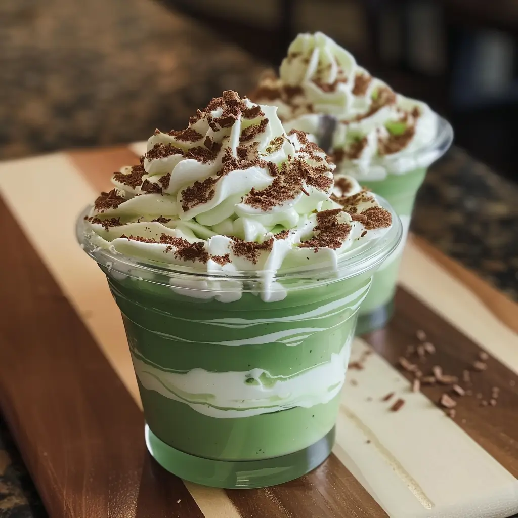 Green Shake Pudding Cups – Fun & Easy Homemade Treat