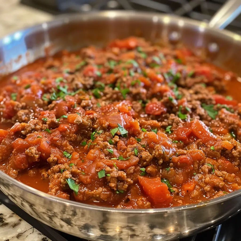 Homemade Meat Sauce Recipe – Easy, Flavorful, and Family-Friendly