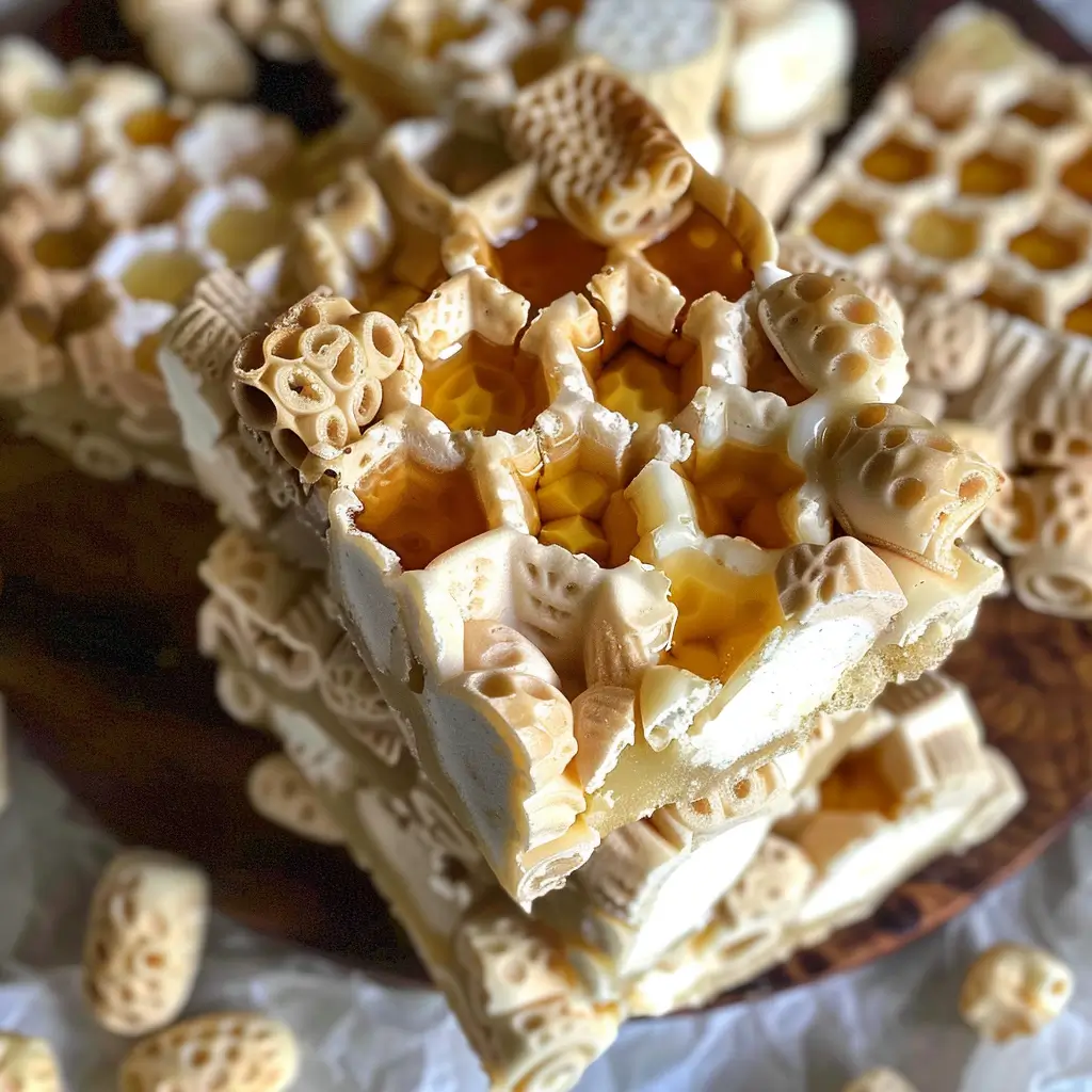 Honeycomb Marshmallow Treats – Sweet, Crunchy, and Fun to Make
