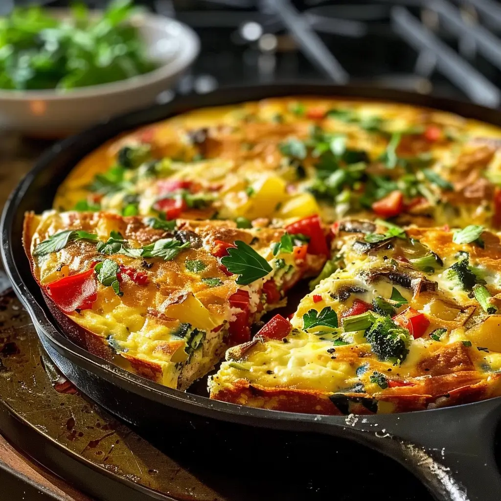 Oven-Baked Veggie Frittata: Easy, Flavorful, and Perfect for Any Meal