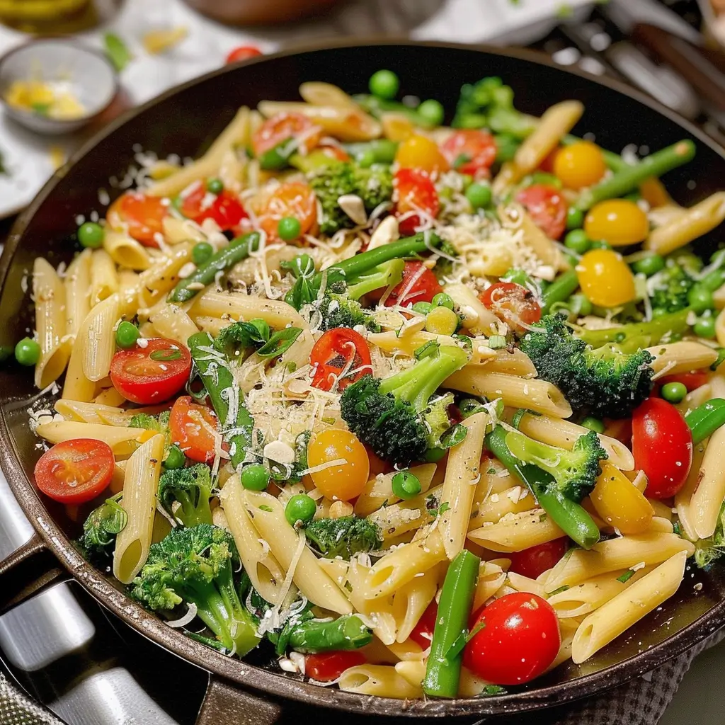 Pasta Primavera Recipe That’s Fresh, Easy, and Always a Crowd-Pleaser