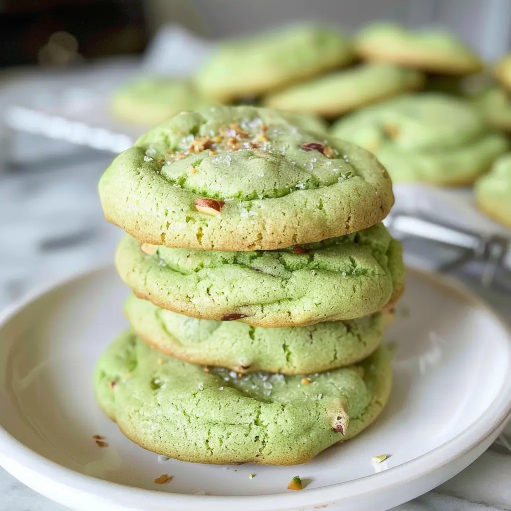 Pistachio Pudding Cookies – Soft, Flavorful, and Irresistibly Nutty