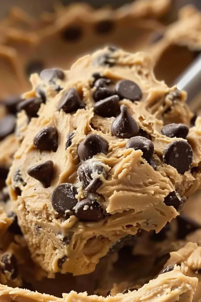 Serving Protein Cookie Dough in small bowls