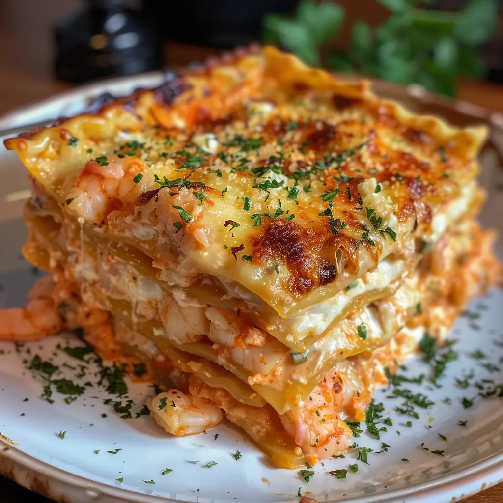 Shrimp Crab Lasagna: Creamy, Seafood-Packed Comfort Food