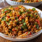 Taco Pasta Salad: Easy, Flavor-Packed Recipes for Any Occasion 4 Taco pasta salad with colorful vegetables and creamy dressing
