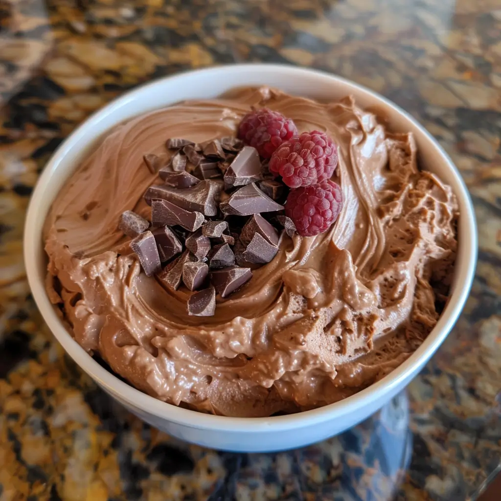 Whipped Chocolate Protein Fluff – Light, Fluffy, and Deliciously Healthy