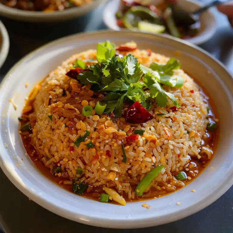 Chili Oil Sinangag: Filipino Garlic Fried Rice with a Spicy Kick 5 Chili Oil Sinangag