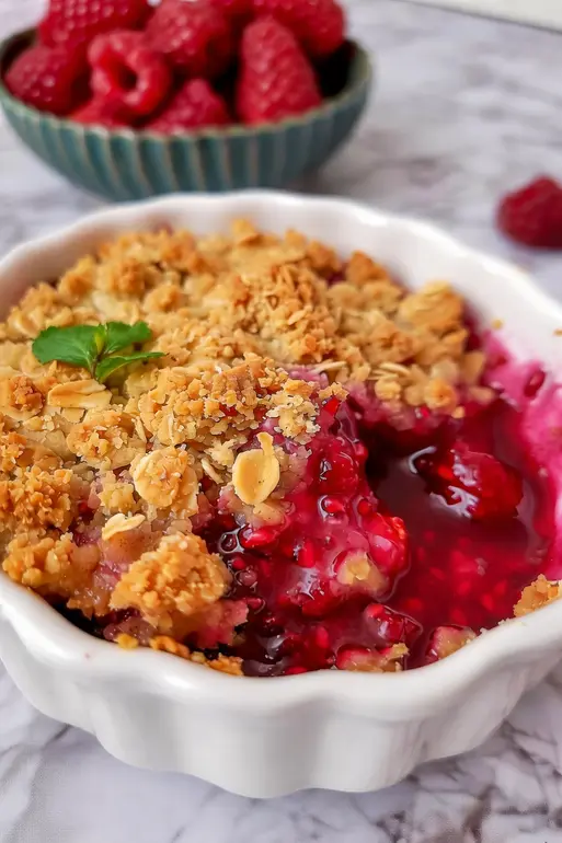 Raspberry Crumble