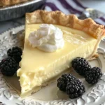 Sliced Silky Creamy Custard Pie