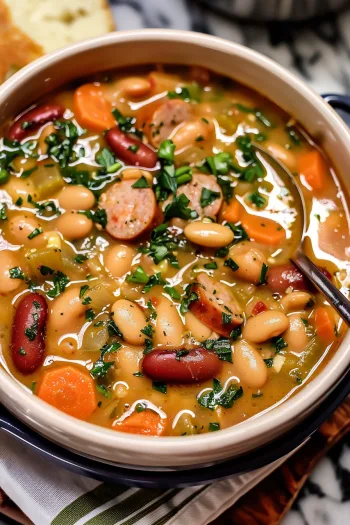 Creamy Bean and Sausage Soup 5 image 104