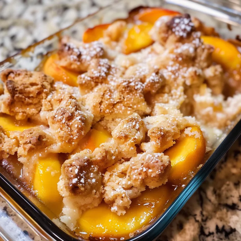 Peach Cobbler Recipe
