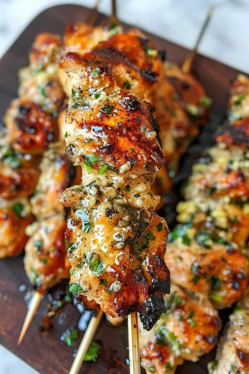 Garlic Parmesan Chicken Skewers 3 image 117