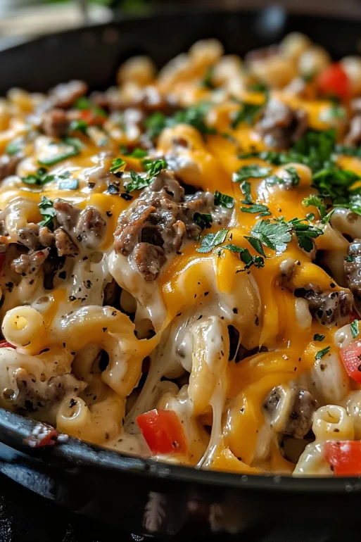 Easy High-Protein Philly Cheesesteak Mac 5 image 13